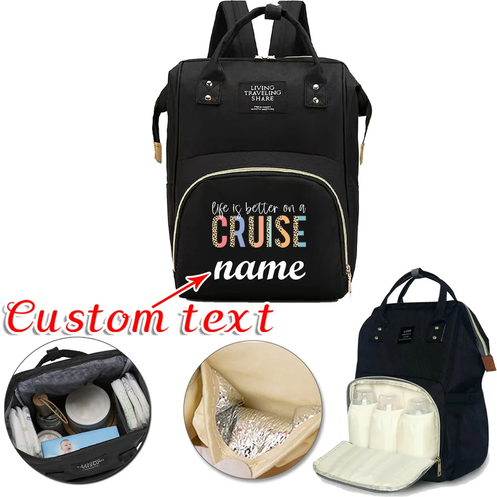 Персонализированная сумка для мамы с индивидуальным именем, многофункциональная детская сумка, легкие сумки для подгузников, уличный дорожный рюкзак для хранения
Персонализированная сумка для мамы с индивидуальным именем, многофункциональная детская сумка, легкие сумки для подгузников, уличный дорожный рюкзак для хранения