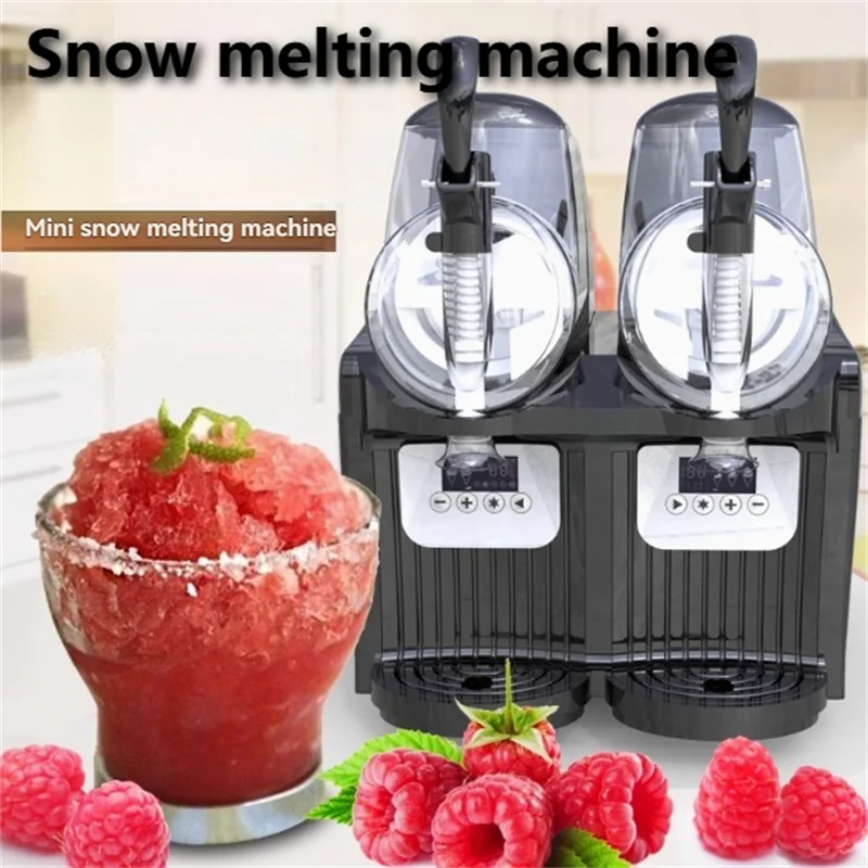 Double Tank Electric Automatic Slush Maker Machine Electric Snow Melting Machine Commercial Slush Maker
Double Tank Electric Automatic Slush Maker Machine Electric Snow Melting Machine Commercial Slush Maker