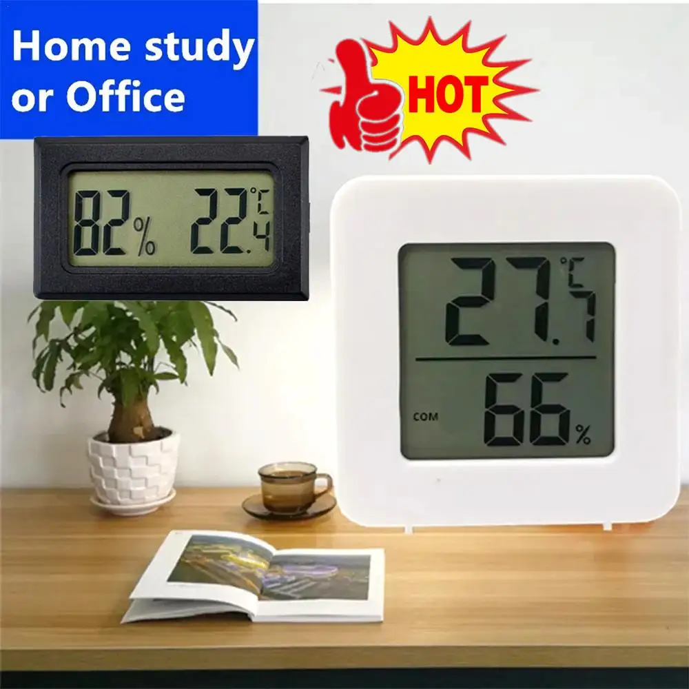 2 Pcs Mini Indoor Thermometer LCD Digital Temperature Room Hygrometer Gauge Sensor Humidity Meter Indoor Thermometer Temperature
2 Pcs Mini Indoor Thermometer LCD Digital Temperature Room Hygrometer Gauge Sensor Humidity Meter Indoor Thermometer Temperature