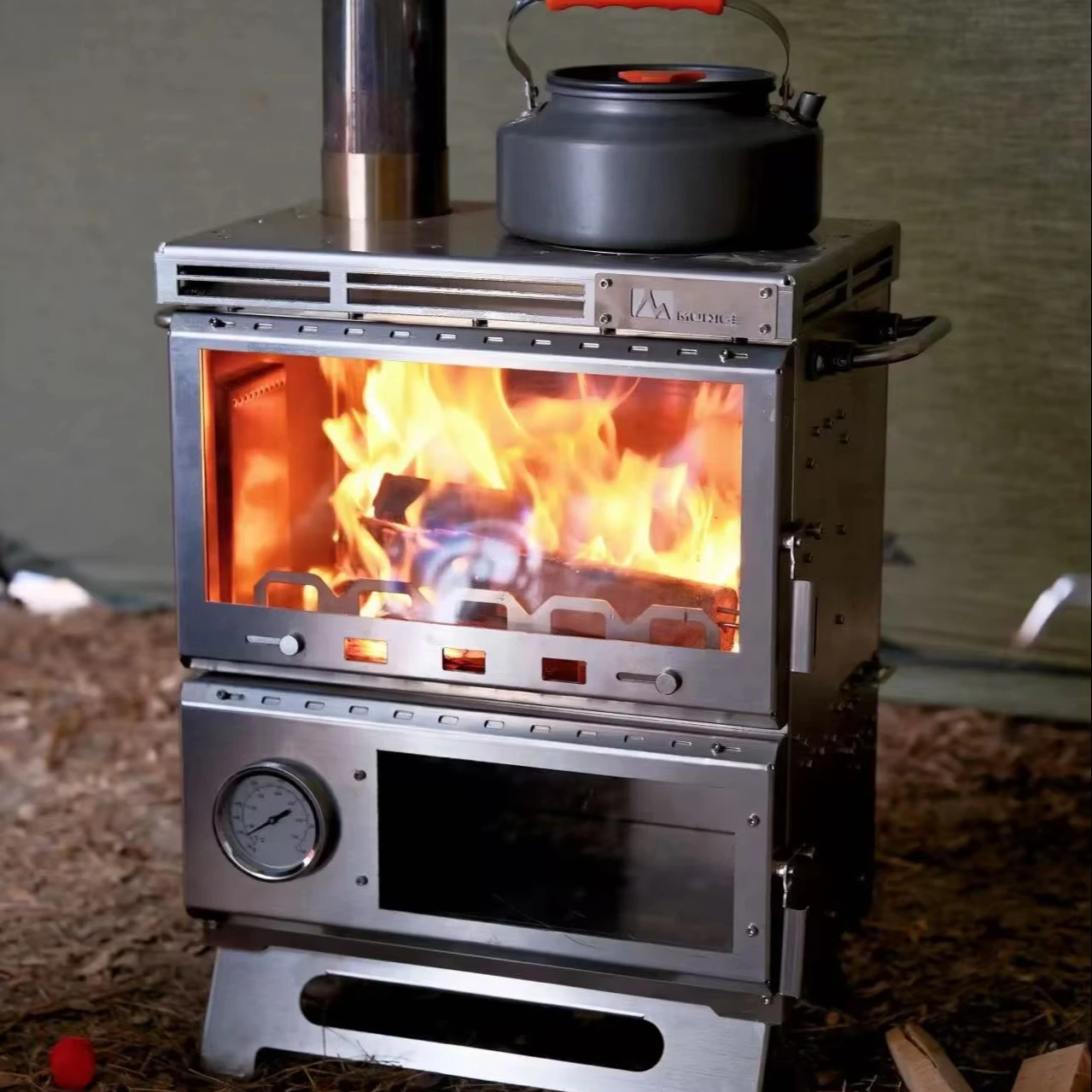 Portable 304 Stainless Steel Foldable Wood Stove Durable Outdoor Cooker Oven Cooking and BBQ Camping and Tourism
Portable 304 Stainless Steel Foldable Wood Stove Durable Outdoor Cooker Oven Cooking and BBQ Camping and Tourism