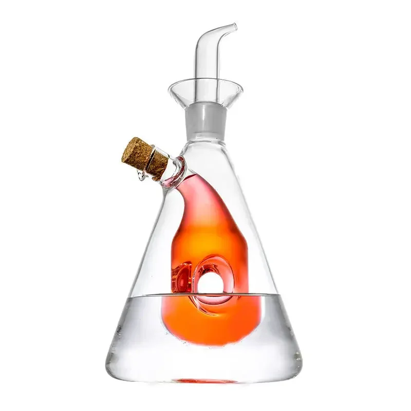 Household kitchen dining room double glass oil and vinegar bottle 2 in 1 dual-purpose oil pot seasoning bottle molecular cooking
Household kitchen dining room double glass oil and vinegar bottle 2 in 1 dual-purpose oil pot seasoning bottle molecular cooking