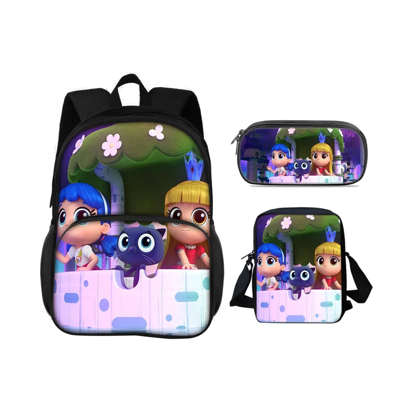 True and the Rainbow Kingdom round patch backpack pencil case shoulder bag 3Pcs Set cartoon print kindergarten student backpack
True and the Rainbow Kingdom round patch backpack pencil case shoulder bag 3Pcs Set cartoon print kindergarten student backpack