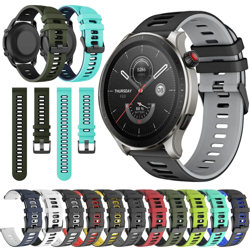 Sports Rubber Strap for Huami Amazfit GTR 4 3 2 Amazfit GTR Mini Swim Silicone Soft Watchband 20mm Belt Replacement Accessorie
Sports Rubber Strap for Huami Amazfit GTR 4 3 2 Amazfit GTR Mini Swim Silicone Soft Watchband 20mm Belt Replacement Accessorie