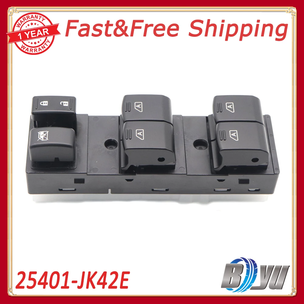 Electric Master Power Window Control Switches For Infiniti G25 G35 G37 Q40 2007-2015 25401-JK42E 25401-JK40D
Electric Master Power Window Control Switches For Infiniti G25 G35 G37 Q40 2007-2015 25401-JK42E 25401-JK40D