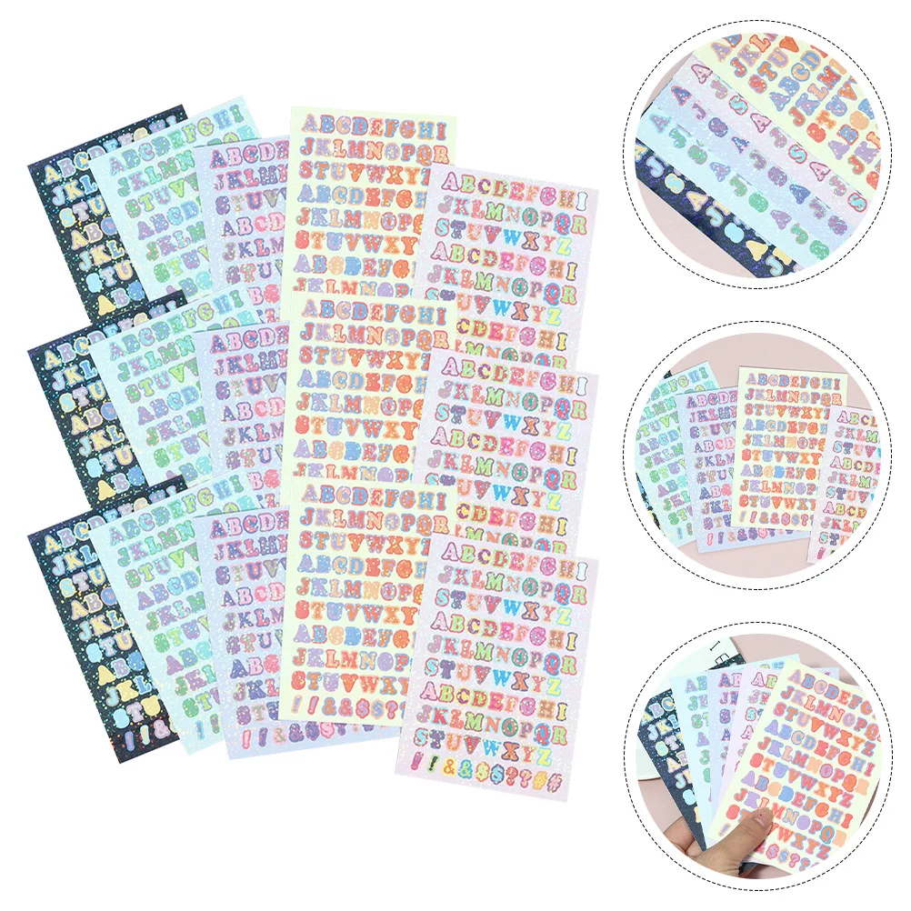 15 Sheets Alphabet Glitter Sticker Label Stickers Scrapbooking Applique Lettering Pvc
15 Sheets Alphabet Glitter Sticker Label Stickers Scrapbooking Applique Lettering Pvc
