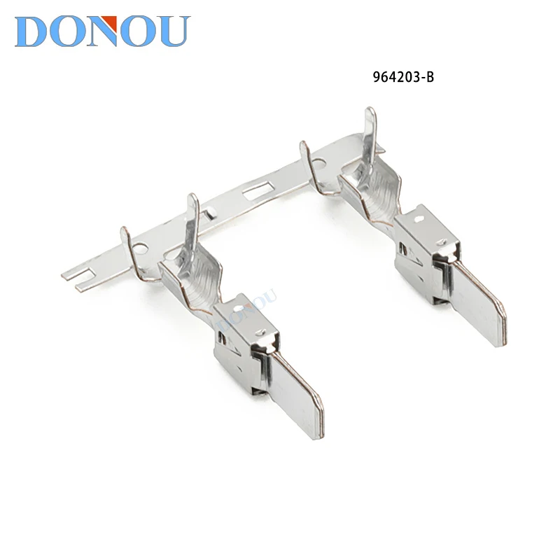 964203-B automotive connector terminal 6.3 series with cold-pressed connection terminal, composite domestic pins
964203-B automotive connector terminal 6.3 series with cold-pressed connection terminal, composite domestic pins