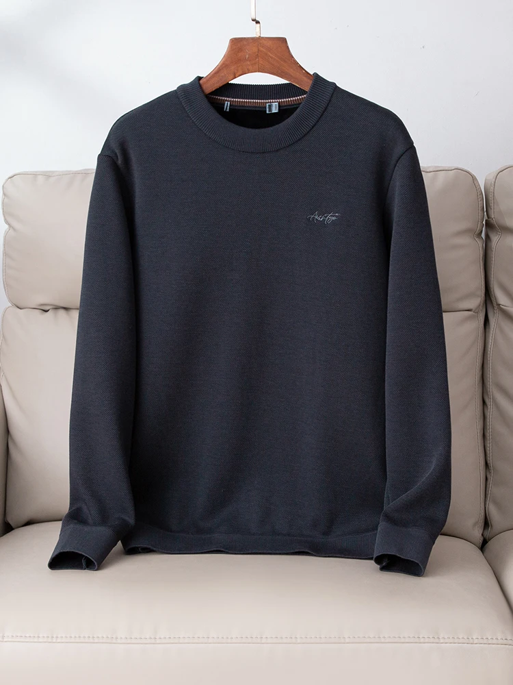 Мужской длинный свитшот Fce на подкладке, повседневный свободный вязаный круглый топ с вышивкой, весенний модный городской Sle, чистый цвет
Мужской длинный свитшот Fce на подкладке, повседневный свободный вязаный круглый топ с вышивкой, весенний модный городской Sle, чистый цвет