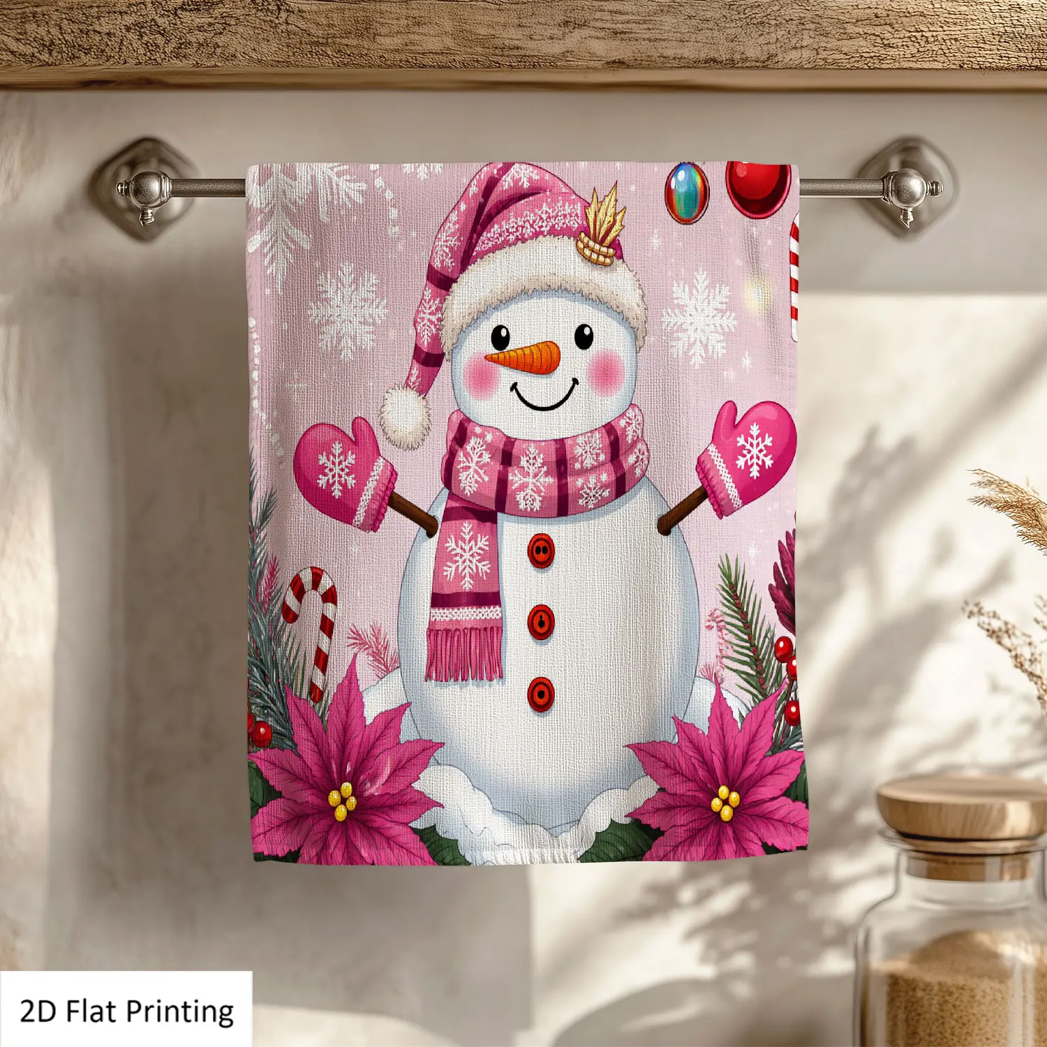 1Pc Christmas Snowman Hat Scarf Flower Bathroom Hand Towel Bath Towel, Multiple Size Microfiber Polyester Towel, Unique Home Decorative Kitchen Towels, Festival Bathroom Accessories Decor, Quick Dry and Absorbent
1Pc Christmas Snowman Hat Scarf Flower Bathroom Hand Towel Bath Towel, Multiple Size Microfiber Polyester Towel, Unique Home Decorative Kitchen Towels, Festival Bathroom Accessories Decor, Quick Dry and Absorbent