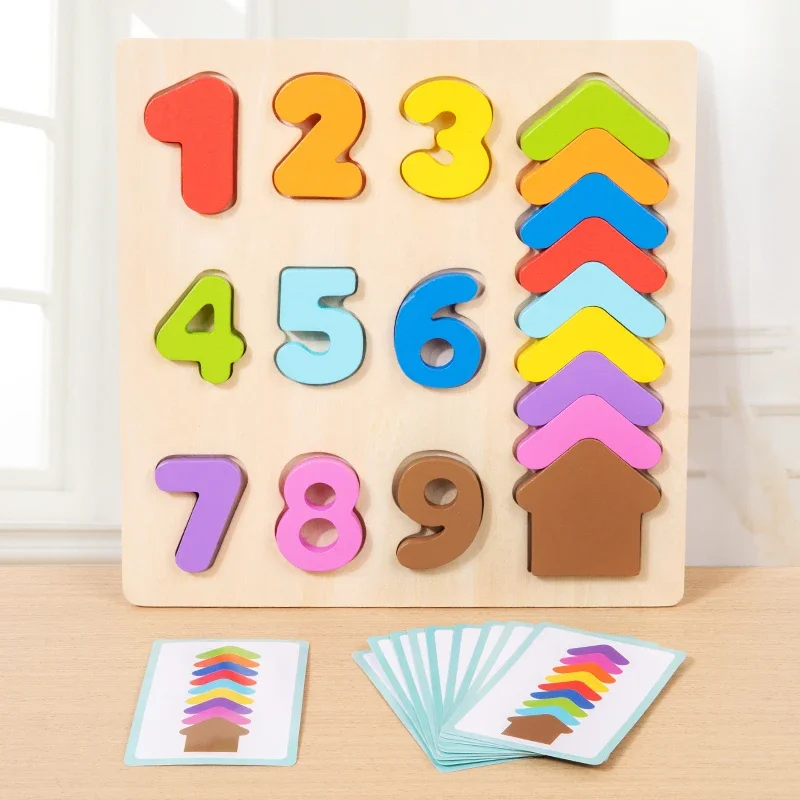 Wooden Digital Color Matching Board Numbers Cognitive Pairing Educational Game Digital Puzzle Toys
Wooden Digital Color Matching Board Numbers Cognitive Pairing Educational Game Digital Puzzle Toys