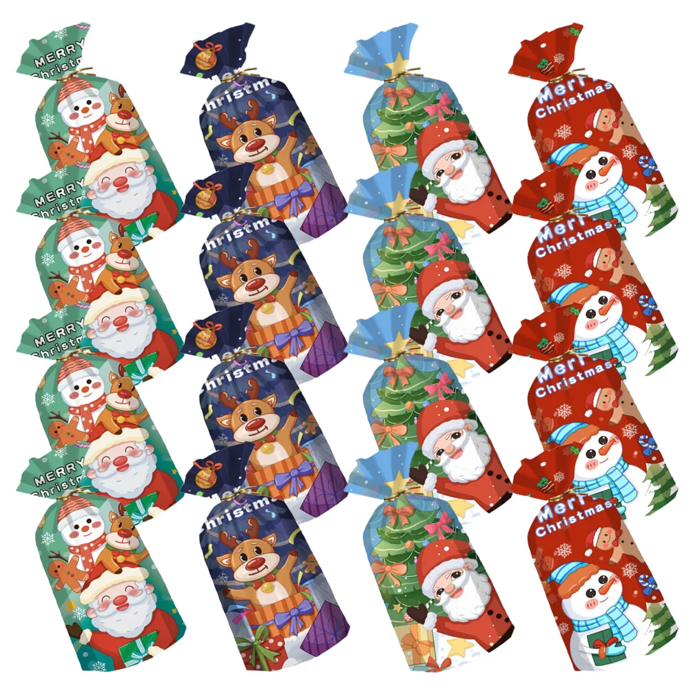 50 Pcs Snowflake Crisp Christmas Candy Bag Vacation Cookie Bags or Plastic Drawstring
50 Pcs Snowflake Crisp Christmas Candy Bag Vacation Cookie Bags or Plastic Drawstring