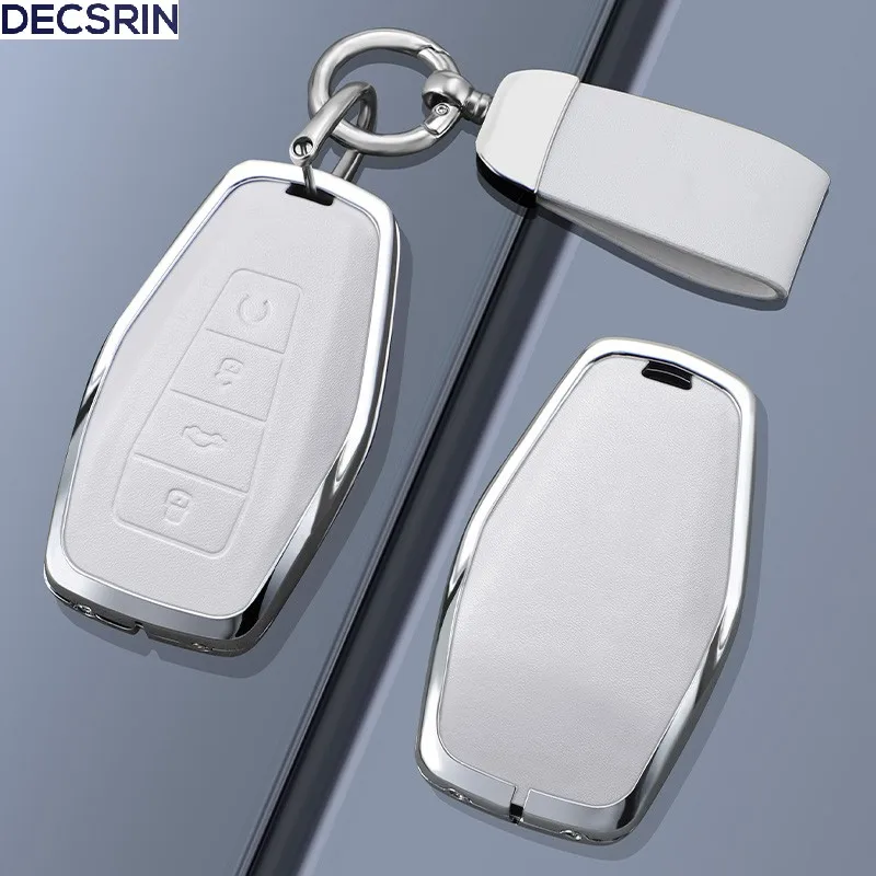 Zinc Alloy+Leather Car Key Case Cover Shell Fob for Geely Okavango Coolray Atlas Monjaro Tugella Emgrand GT S Proton X50 X70
Zinc Alloy+Leather Car Key Case Cover Shell Fob for Geely Okavango Coolray Atlas Monjaro Tugella Emgrand GT S Proton X50 X70
