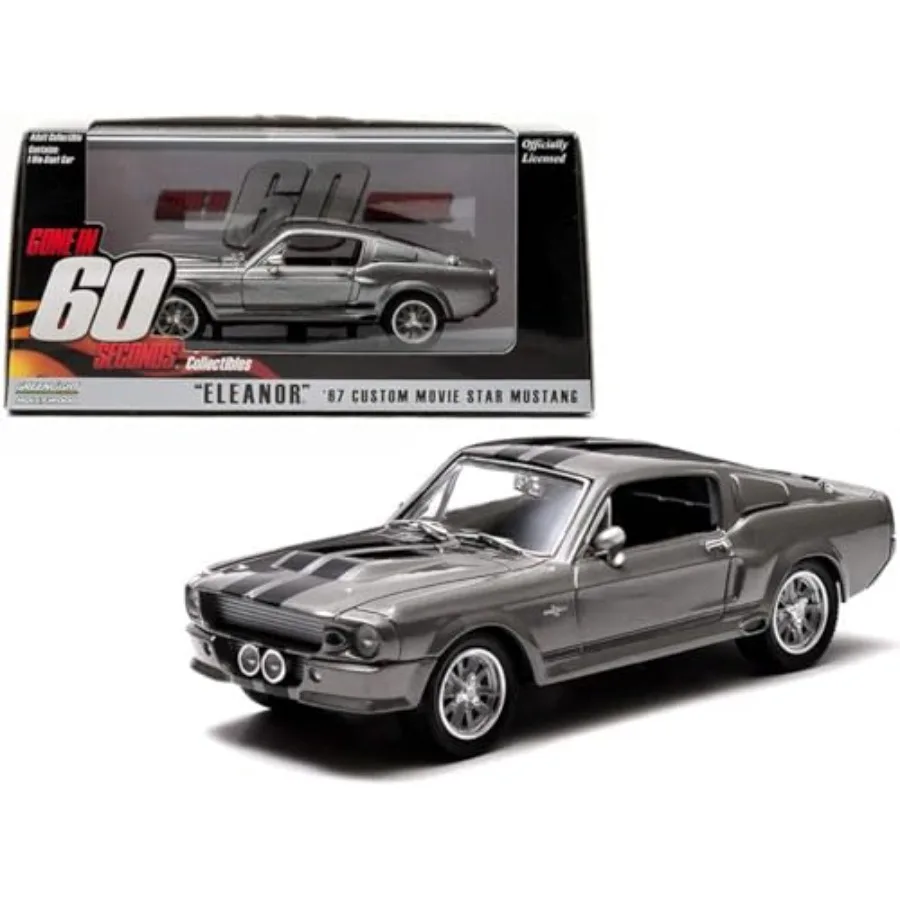 Collectibles Gone in Sixty Seconds 1967 Ford Mustang Eleanor 1/43 Scale Diecast Model Car Gray
Collectibles Gone in Sixty Seconds 1967 Ford Mustang Eleanor 1/43 Scale Diecast Model Car Gray