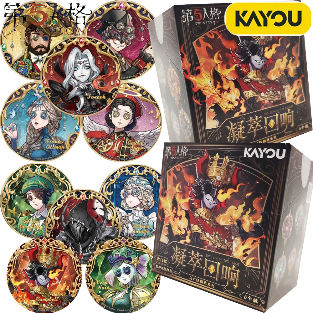 KAYOU Original Identity V Popular Game Peripheral Badge Collection Backpack ACG Pendant Accessories Cosplay Fun Toys Kids Gifts
KAYOU Original Identity V Popular Game Peripheral Badge Collection Backpack ACG Pendant Accessories Cosplay Fun Toys Kids Gifts