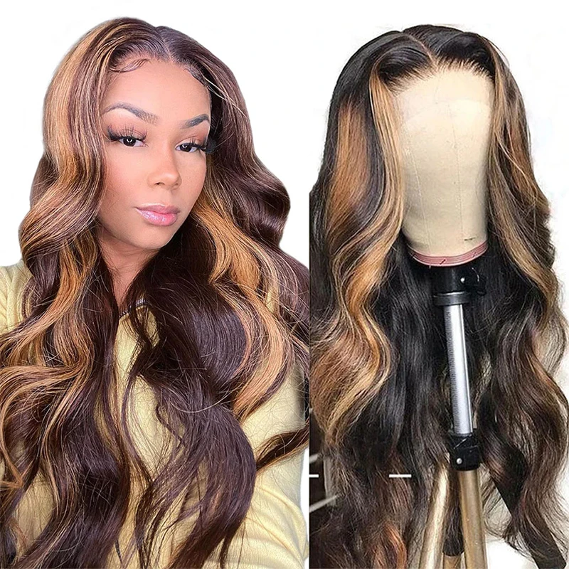 Highlight 1B/30 Body Wave 13x4 lace front human hair wig 180% Density Pre Plucked Brazilian Water Wave Colored For Women wigs
Highlight 1B/30 Body Wave 13x4 lace front human hair wig 180% Density Pre Plucked Brazilian Water Wave Colored For Women wigs