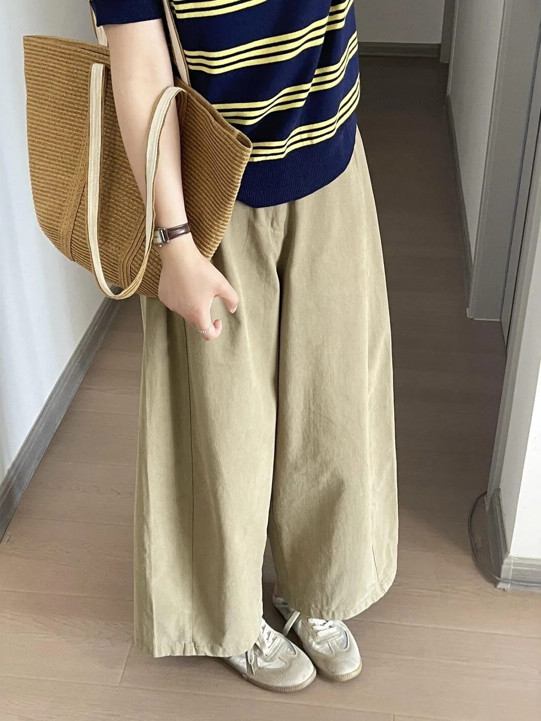 Casual Loose Women's Workwear Pants plus Size Comfortable Lazy Style High Waist Wide Leg Pants Summer Season Color
Casual Loose Women's Workwear Pants plus Size Comfortable Lazy Style High Waist Wide Leg Pants Summer Season Color