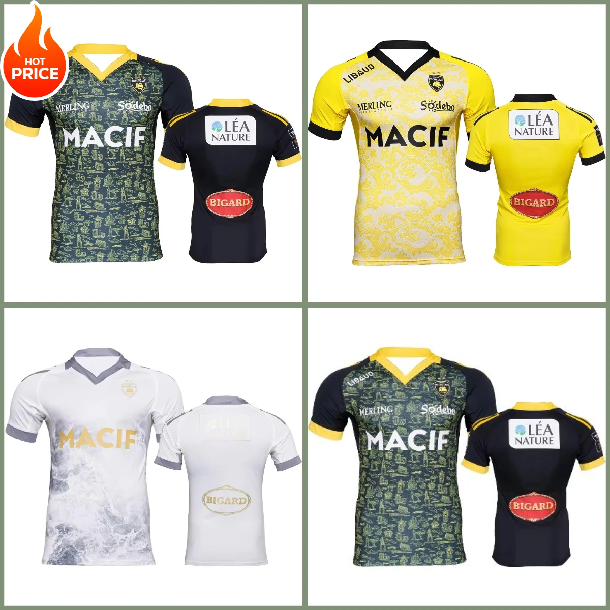 25_26 France Rugby Training Jerseys Sports Jerseys Must-have Jerseys For Fans Stade Rochelais 3D Printed Sports Jerseys
25_26 France Rugby Training Jerseys Sports Jerseys Must-have Jerseys For Fans Stade Rochelais 3D Printed Sports Jerseys