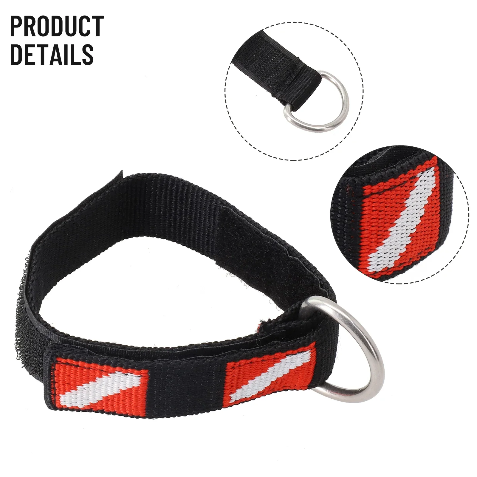 Diving Wrist Strap With Metal Webbing Band Beautiful Diving Flag Pattern Easy To Use Lanyard Nylon Stainless Steel D-Ring
Diving Wrist Strap With Metal Webbing Band Beautiful Diving Flag Pattern Easy To Use Lanyard Nylon Stainless Steel D-Ring