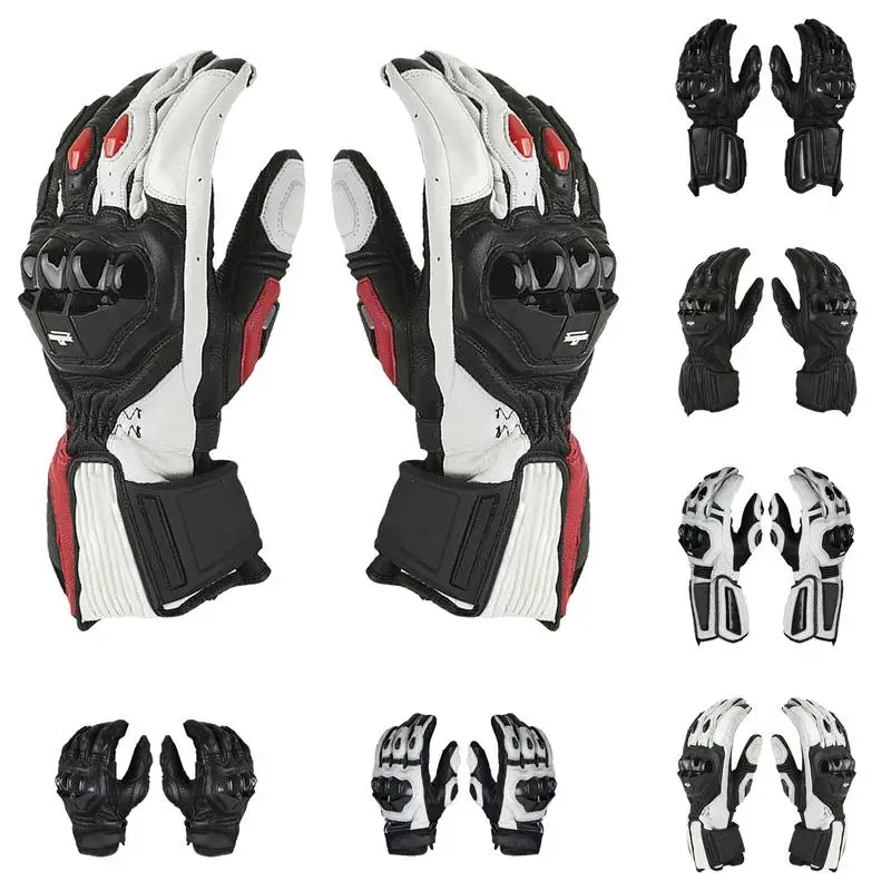 Motorcycle Riding Gloves Breathable Full Finger Racing Motorcycle Gloves High Quality Leather Gloves With Hard Knuckle For Bikes
Motorcycle Riding Gloves Breathable Full Finger Racing Motorcycle Gloves High Quality Leather Gloves With Hard Knuckle For Bikes