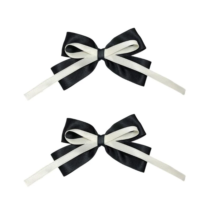 N5KB Bow Hair Clips Bowknot Barrettes Korean Bow Hair Slide Fashion Black and White Hair Clips Princesses Hair Bow Clips
N5KB Bow Hair Clips Bowknot Barrettes Korean Bow Hair Slide Fashion Black and White Hair Clips Princesses Hair Bow Clips