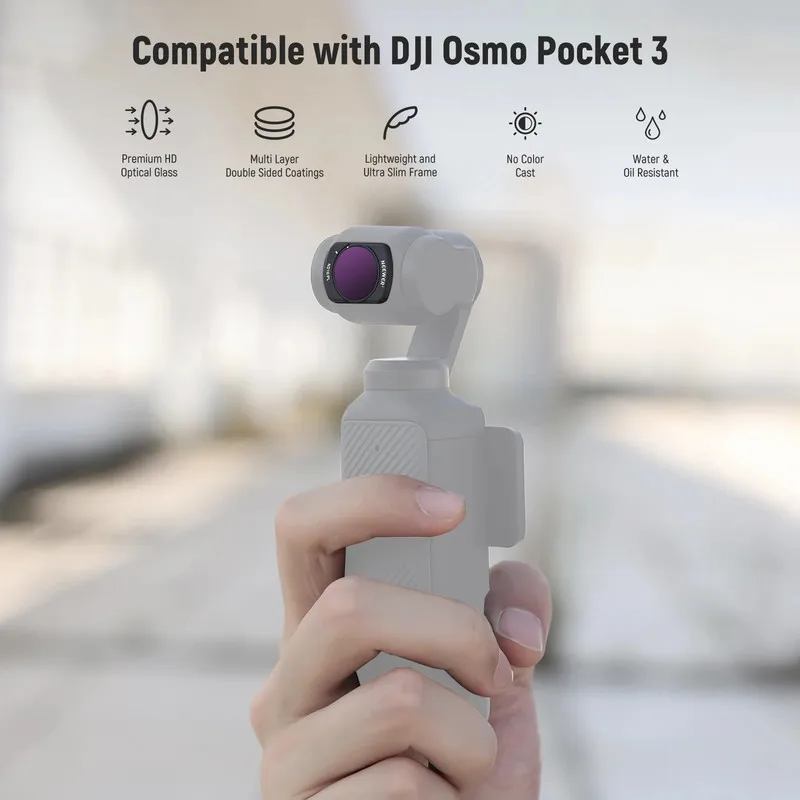 NEEWER FL-P10 14-Pack Magnetic ND/CPL/Effect Filter Set for DJI Osmo Pocket 3 with ND8-1000 & Black Diffusion
NEEWER FL-P10 14-Pack Magnetic ND/CPL/Effect Filter Set for DJI Osmo Pocket 3 with ND8-1000 & Black Diffusion