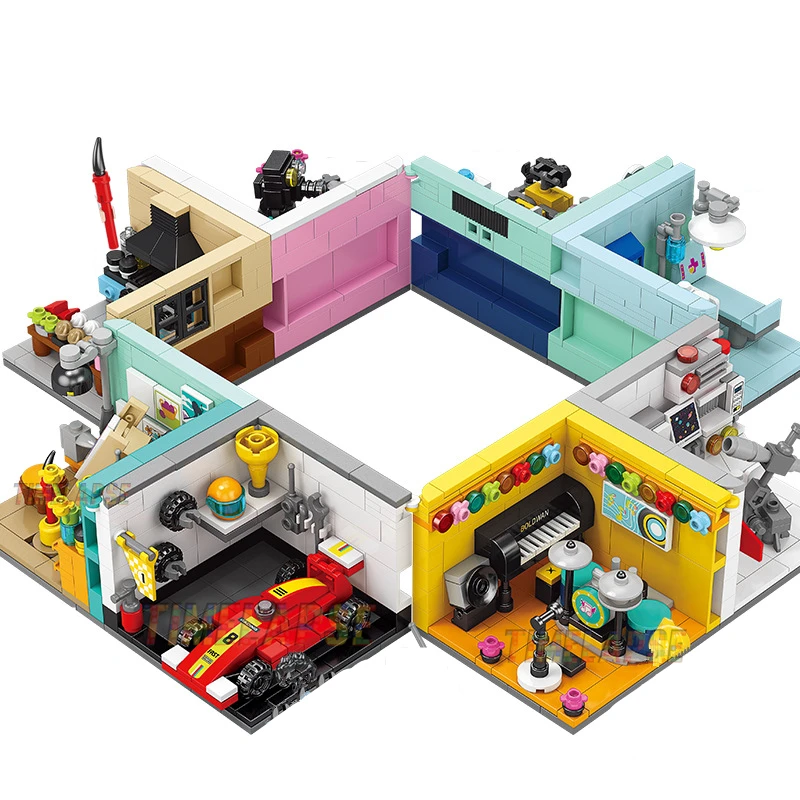 NEW Dreams House Racer Car Doctor Painter Musician Scientist Pastry Chef Cameraman Astronaut Building Blocks Kit Brick Model Toy
NEW Dreams House Racer Car Doctor Painter Musician Scientist Pastry Chef Cameraman Astronaut Building Blocks Kit Brick Model Toy