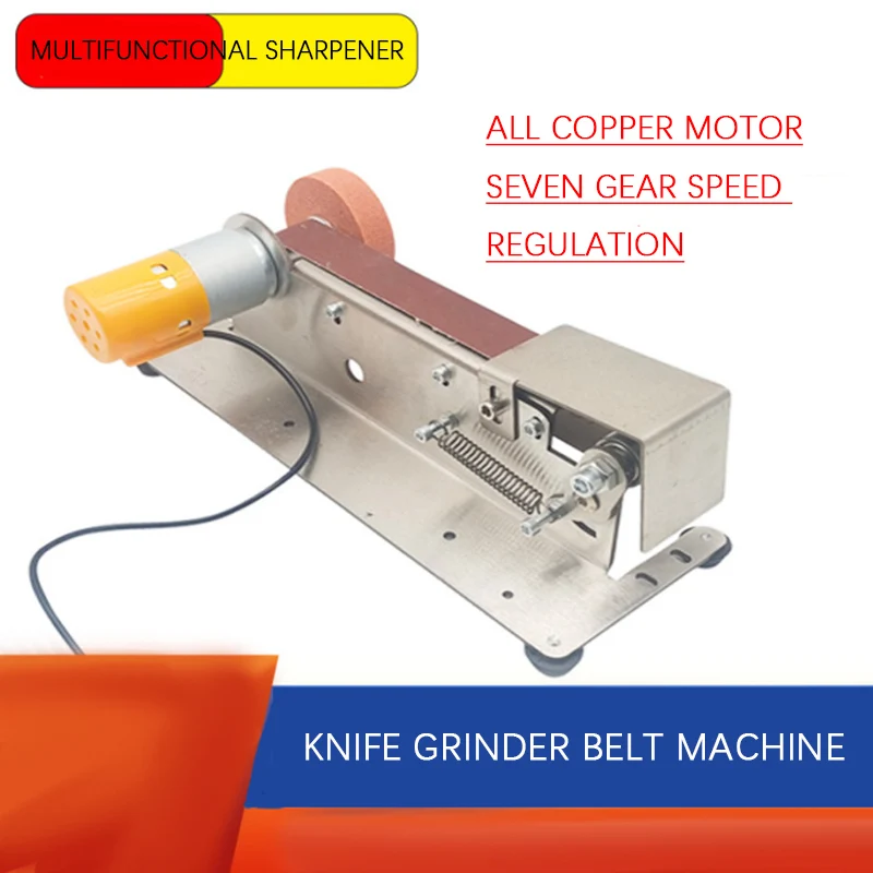 Knife sharpener small knife grinder multi-functional mini micro belt machine miniature desktop fixed angle grinder
Knife sharpener small knife grinder multi-functional mini micro belt machine miniature desktop fixed angle grinder