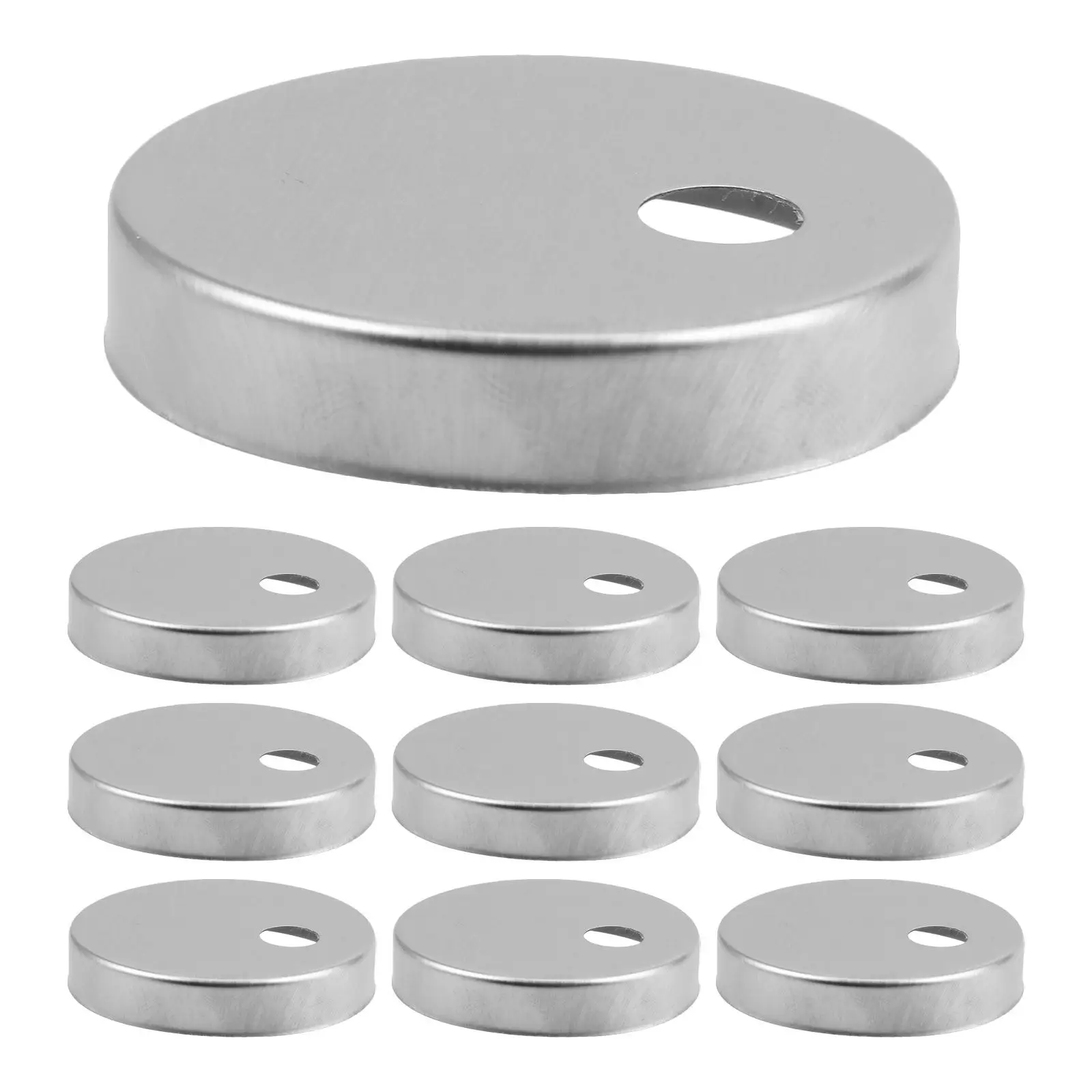 10Pcs Stainless Steel Toilet Bolt Covers 45Mm Round Decorative Replacement Screw Caps for Toilet Seat Bathroom Hardware Repair
10Pcs Stainless Steel Toilet Bolt Covers 45Mm Round Decorative Replacement Screw Caps for Toilet Seat Bathroom Hardware Repair