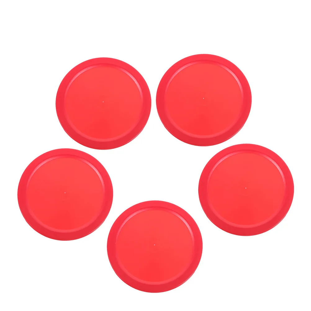 5Pcs Air Hockey Pucks Red Mini 2Inch Compact Replacement Parts for Indoor Air Hockey Table Accessories Replacement Game Pieces
5Pcs Air Hockey Pucks Red Mini 2Inch Compact Replacement Parts for Indoor Air Hockey Table Accessories Replacement Game Pieces
