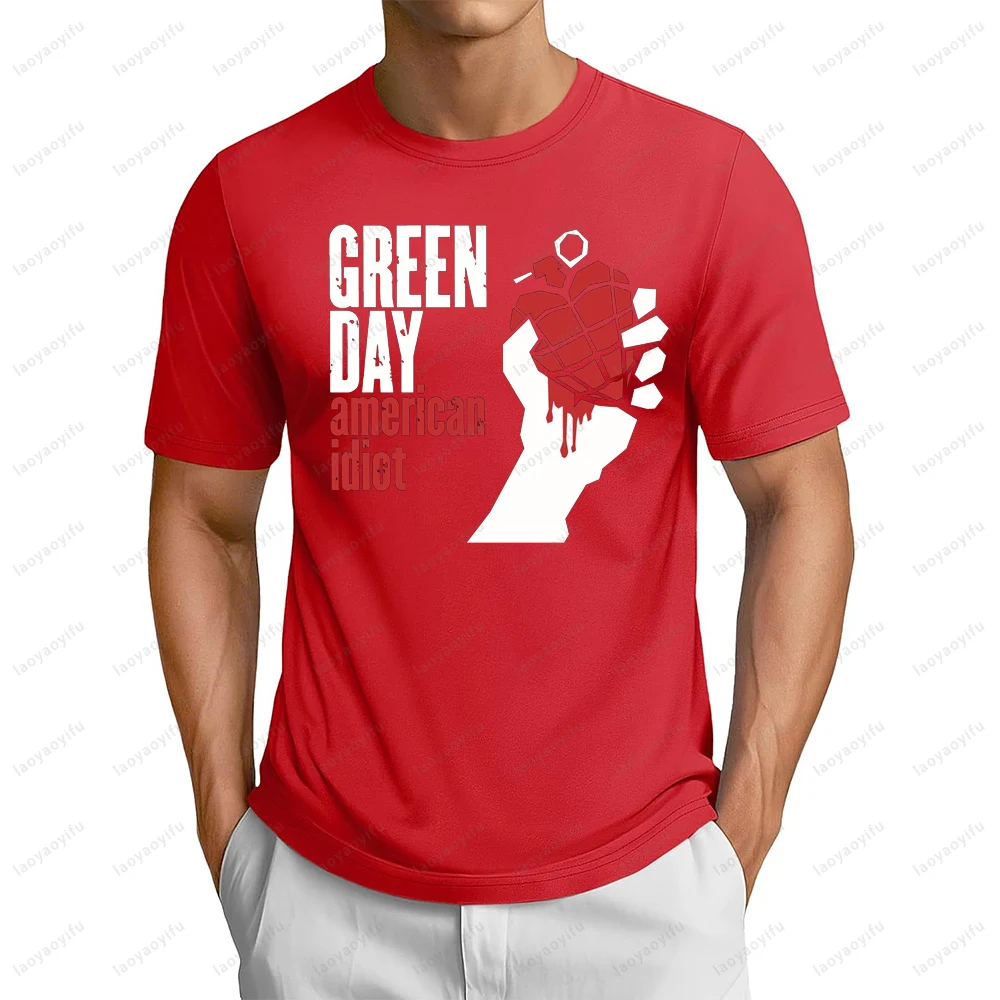 80-е 90-е Классическая панк-рок-группа Green Day Футболка Хип-хоп Повседневная модная уличная одежда Футболка для фанатов Летняя мужская футболка с коротким рукавом
80-е 90-е Классическая панк-рок-группа Green Day Футболка Хип-хоп Повседневная модная уличная одежда Футболка для фанатов Летняя мужская футболка с коротким рукавом