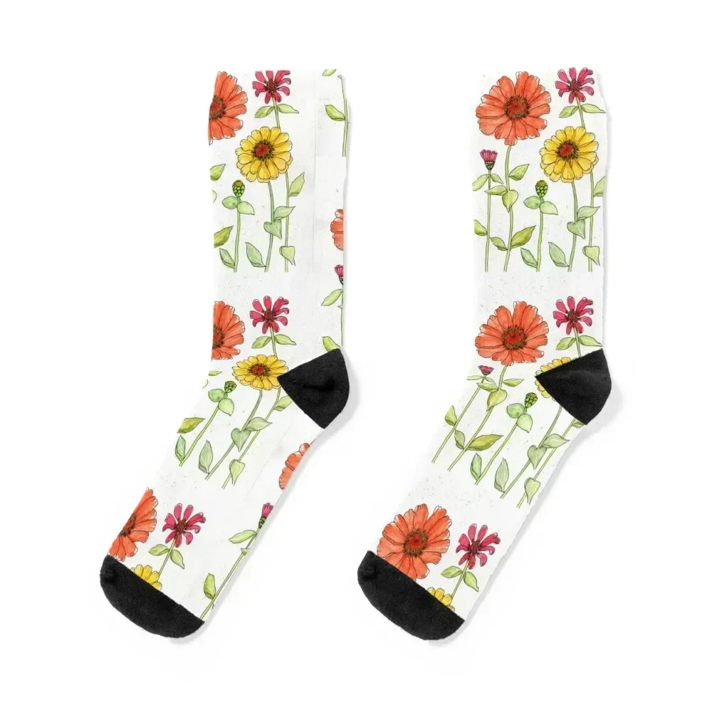 Bright Red, Orange and Yellow Zinnias Socks Climbing Stockings compression Sports tennis Women's Socks Men's
Bright Red, Orange and Yellow Zinnias Socks Climbing Stockings compression Sports tennis Women's Socks Men's