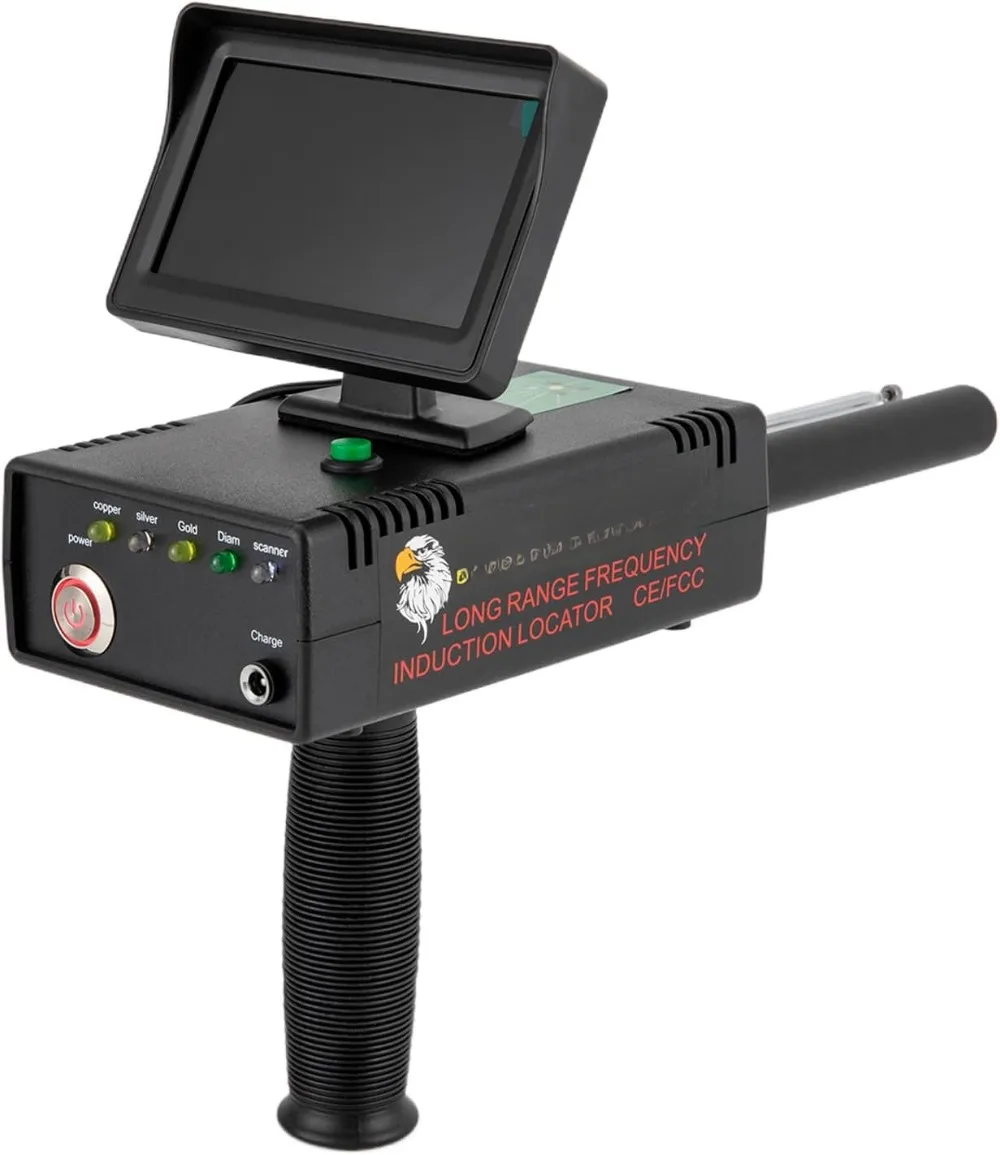 Metal Detector, RangeDepth Metal Gold Diamond Detector Finder Treasure Hunter Digger 3D LED Display High Accuracy
Metal Detector, RangeDepth Metal Gold Diamond Detector Finder Treasure Hunter Digger 3D LED Display High Accuracy
