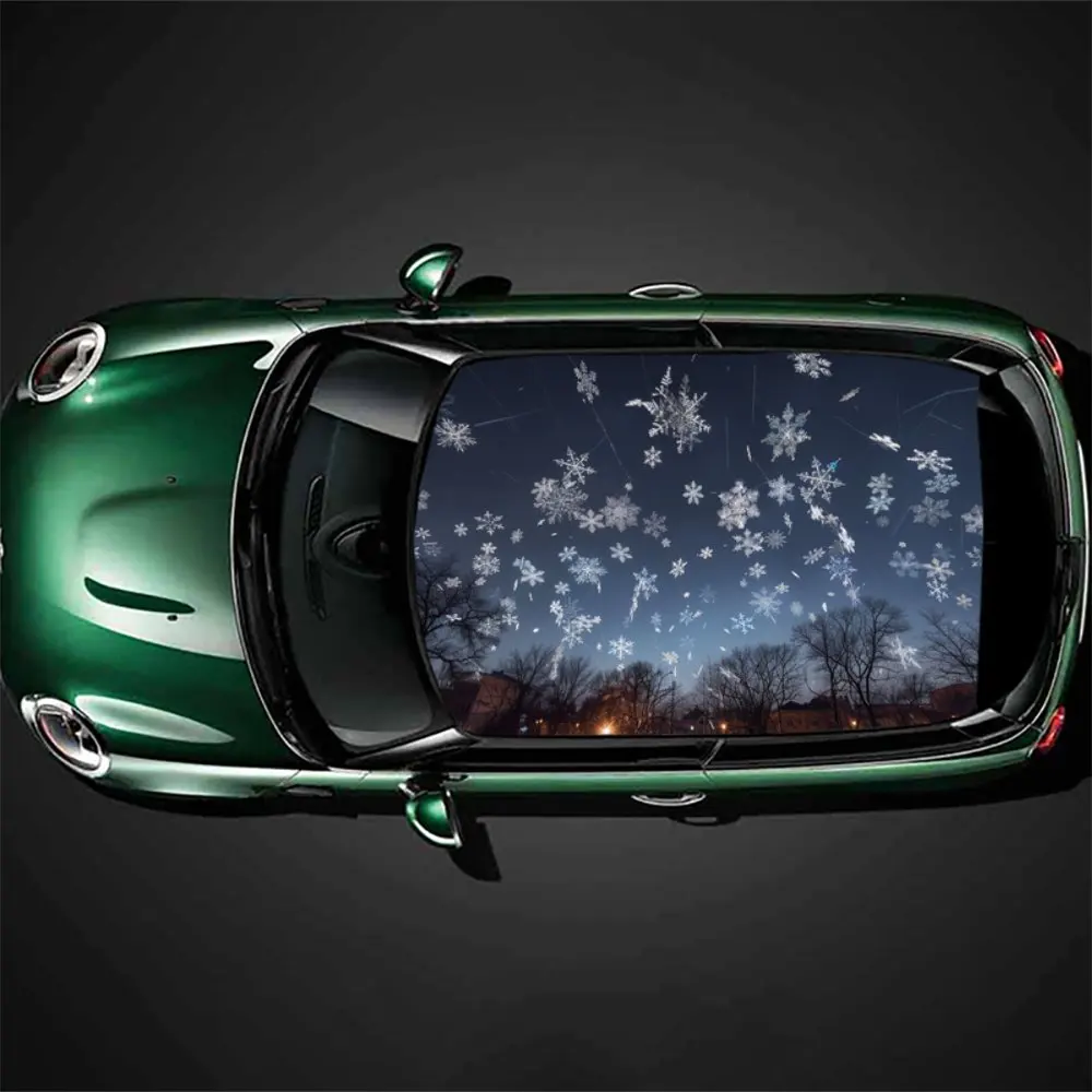 Падающие Рождественские снежинки с принтом наклейки на крышу автомобиля обертка гоночный внедорожник автоаксессуары упаковка ПВХ капот автомобиля графическая наклейка Декор
Падающие Рождественские снежинки с принтом наклейки на крышу автомобиля обертка гоночный внедорожник автоаксессуары упаковка ПВХ капот автомобиля графическая наклейка Декор