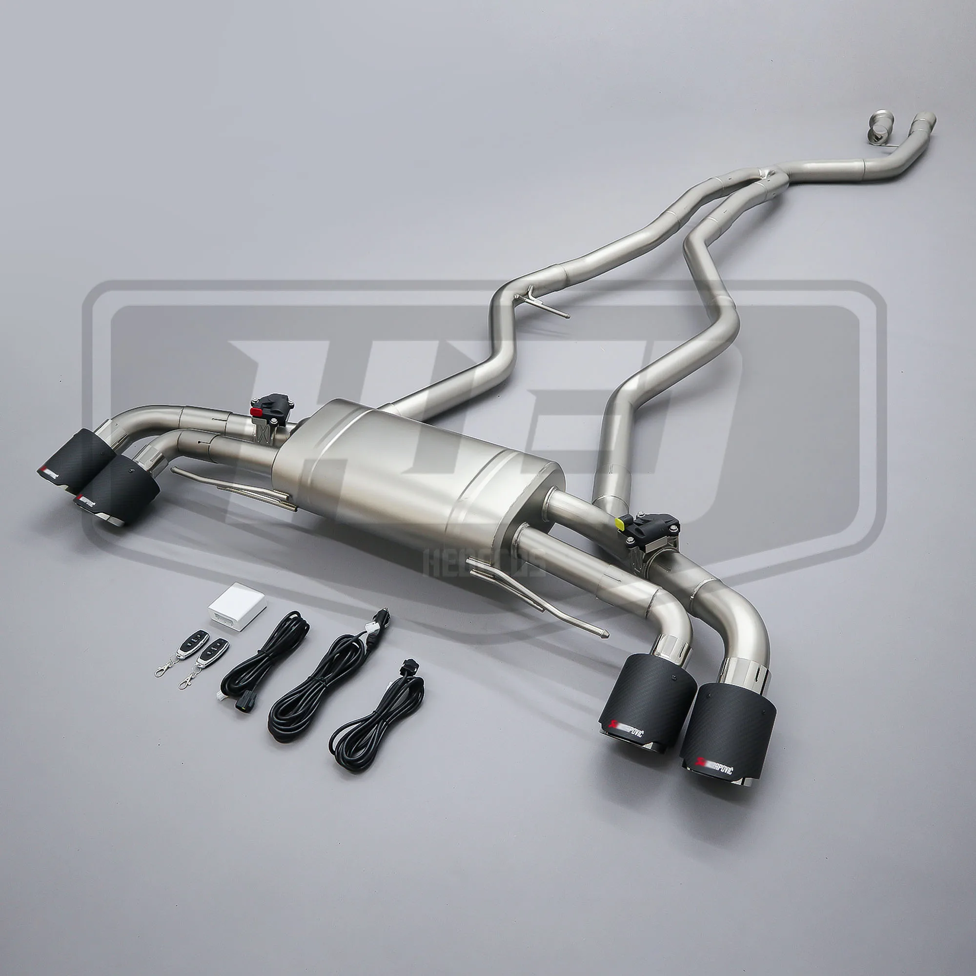 HEO 304 Stainless Steel Valved Catback Muffler For BMW G20 M340I G22 M440I B58 3.0T 2019~2025 Exhaust Assembly
HEO 304 Stainless Steel Valved Catback Muffler For BMW G20 M340I G22 M440I B58 3.0T 2019~2025 Exhaust Assembly