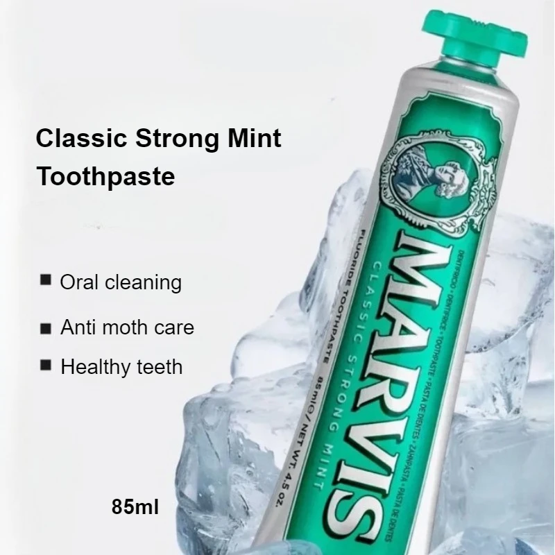 Italy Whitening Mint Toothpaste, Bright White Toothpaste for Stain Removal Low Foam Gingival Care Fresh Mint Flavor 85ml
Italy Whitening Mint Toothpaste, Bright White Toothpaste for Stain Removal Low Foam Gingival Care Fresh Mint Flavor 85ml
