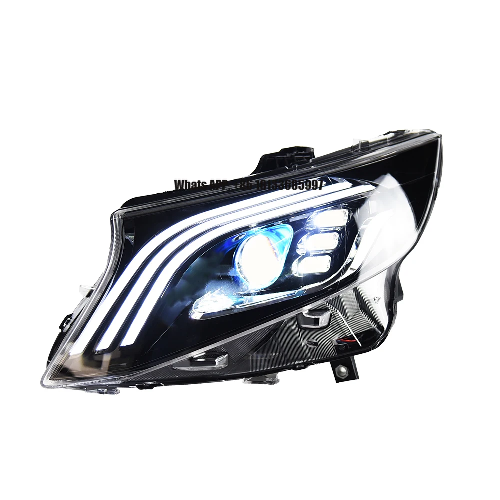 Car Front Lamps Assembly for Benz Vito W447 Upgrade for Maybach Style LED Auto Headlights Projector Lens Plug Play Accessories
Car Front Lamps Assembly for Benz Vito W447 Upgrade for Maybach Style LED Auto Headlights Projector Lens Plug Play Accessories