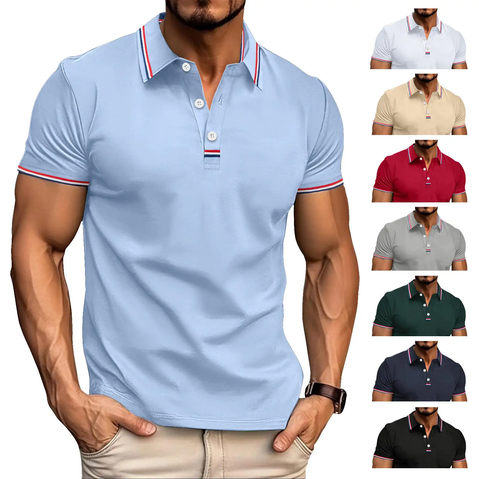 Men's Casual Shirt 2024 Spring Summer Cotton Blend Cool Feeling Versatile Button up Collar T-Shirt Upper Apparel
Men's Casual Shirt 2024 Spring Summer Cotton Blend Cool Feeling Versatile Button up Collar T-Shirt Upper Apparel