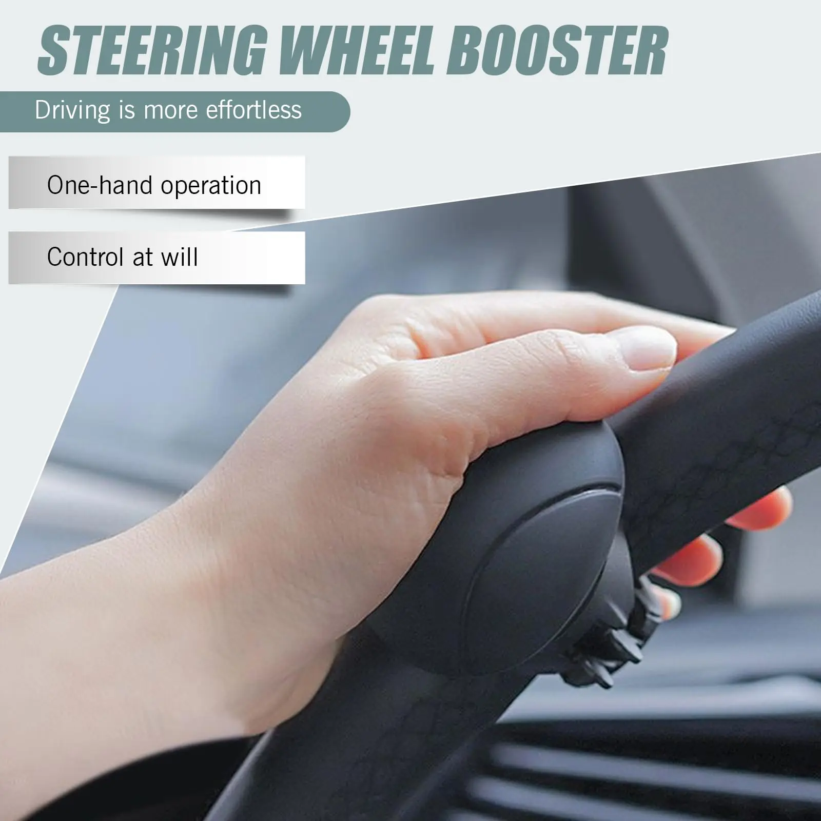 Universal Car Steering Wheel Booster Ball Labor Saving Turning Spinner Knob Bearing Power Handle Holder Automotive Accessories
Universal Car Steering Wheel Booster Ball Labor Saving Turning Spinner Knob Bearing Power Handle Holder Automotive Accessories