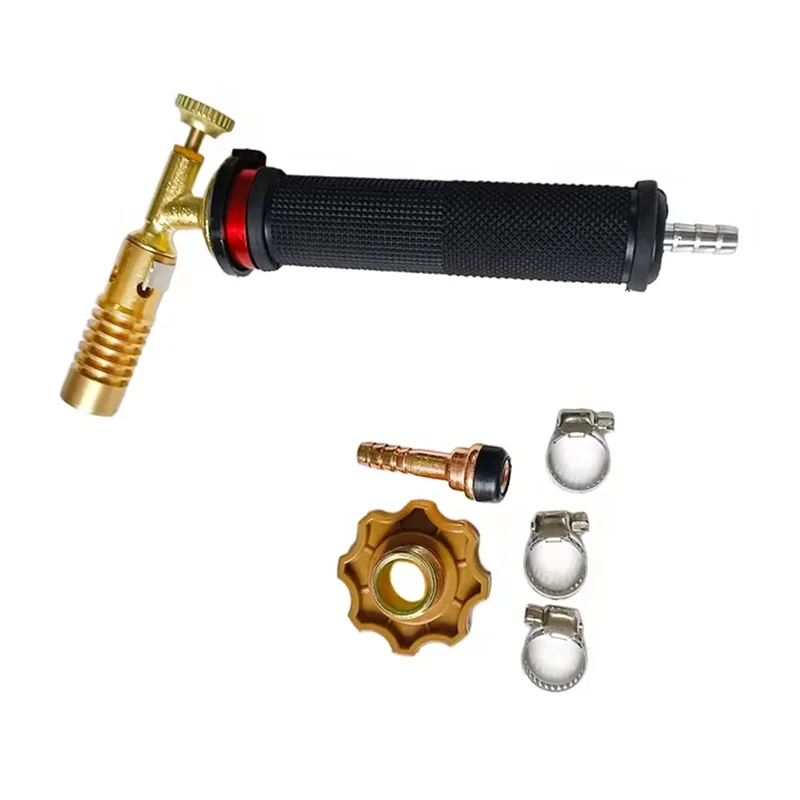 Газовая горелка ABJI-LPG для сварки меди, алюминия, железа, высокотемпературной плавки золота и серебра, ручная.
Газовая горелка ABJI-LPG для сварки меди, алюминия, железа, высокотемпературной плавки золота и серебра, ручная.