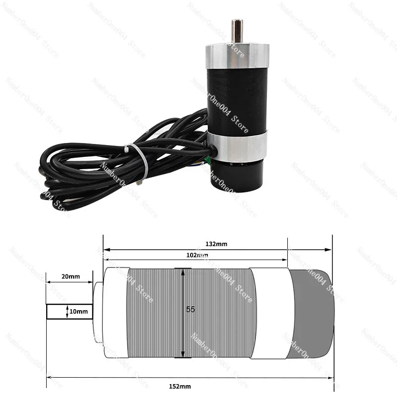 48v 500w Er11 Brushless Spindle
48v 500w Er11 Brushless Spindle