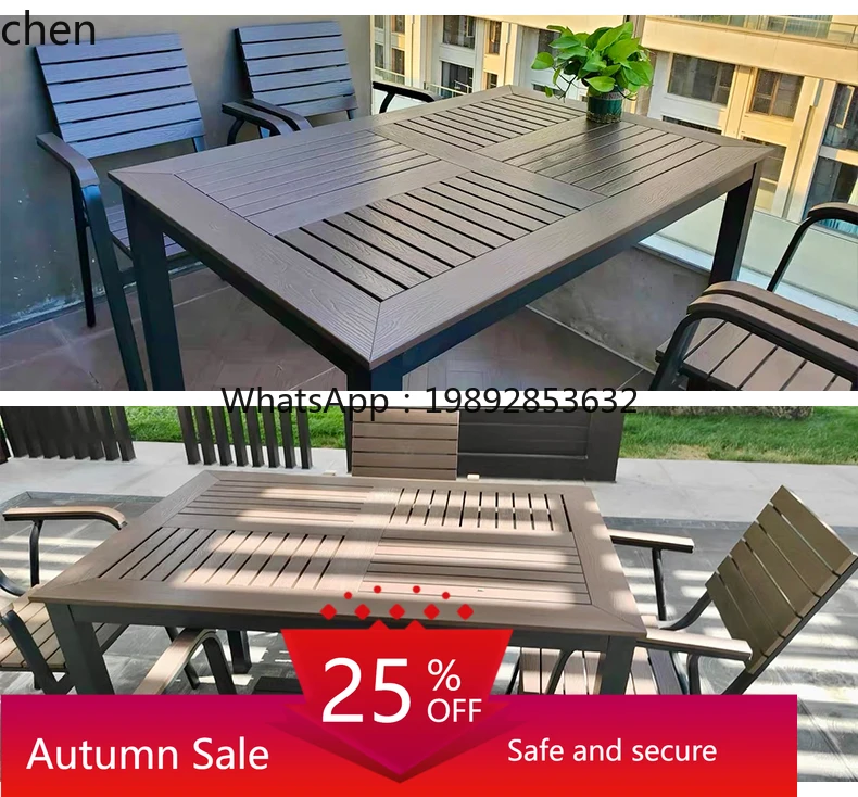outdoor courtyard tables and chairs open-air balcony villa preservative wood garden commercial
outdoor courtyard tables and chairs open-air balcony villa preservative wood garden commercial