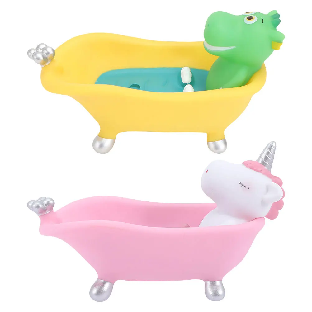 2Pcs Creative Cartoon Animal Soap Box for Bathroom Sink Small Self-Draining Holder for Bar Soap Kitchen Countertop Organizer
2Pcs Creative Cartoon Animal Soap Box for Bathroom Sink Small Self-Draining Holder for Bar Soap Kitchen Countertop Organizer