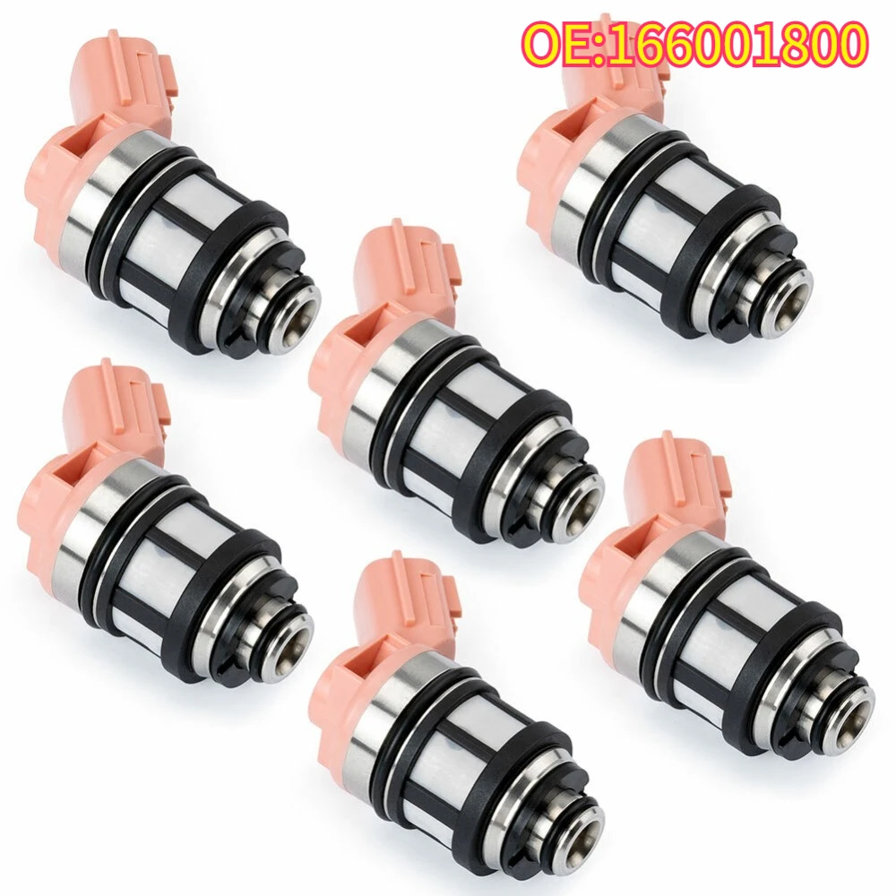High quality New For 6pcs 166001800 Fuel Flow Injector Nissan 1999-2002 Quest 1997-2000 Infiniti QX4 3.3L 166001800
High quality New For 6pcs 166001800 Fuel Flow Injector Nissan 1999-2002 Quest 1997-2000 Infiniti QX4 3.3L 166001800