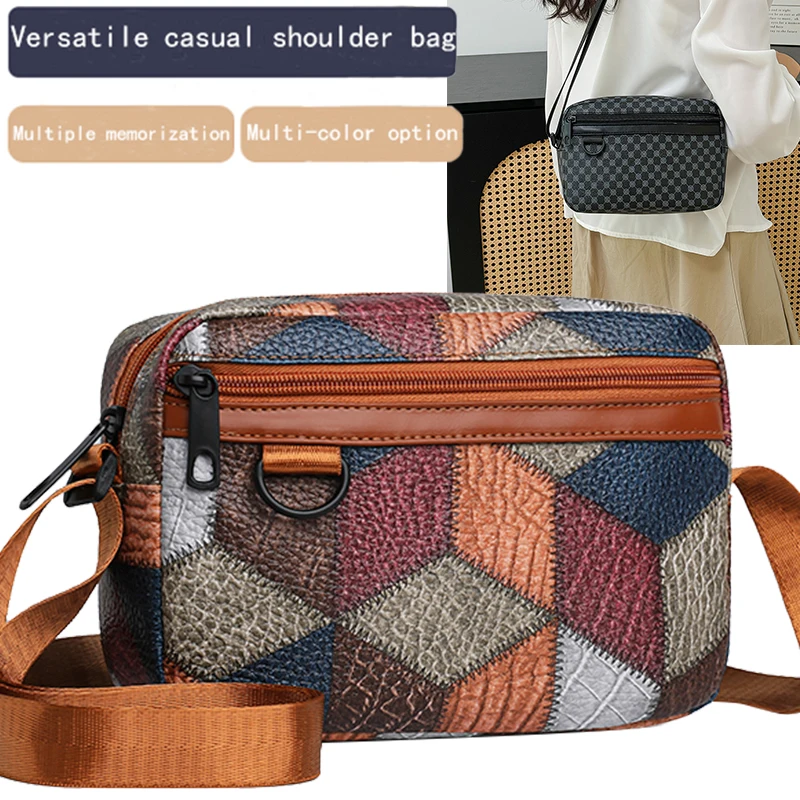 Men's and women's single-shoulder crossbody bags with retro fashion design for daily commuting. Women's shoes bags.
Men's and women's single-shoulder crossbody bags with retro fashion design for daily commuting. Women's shoes bags.