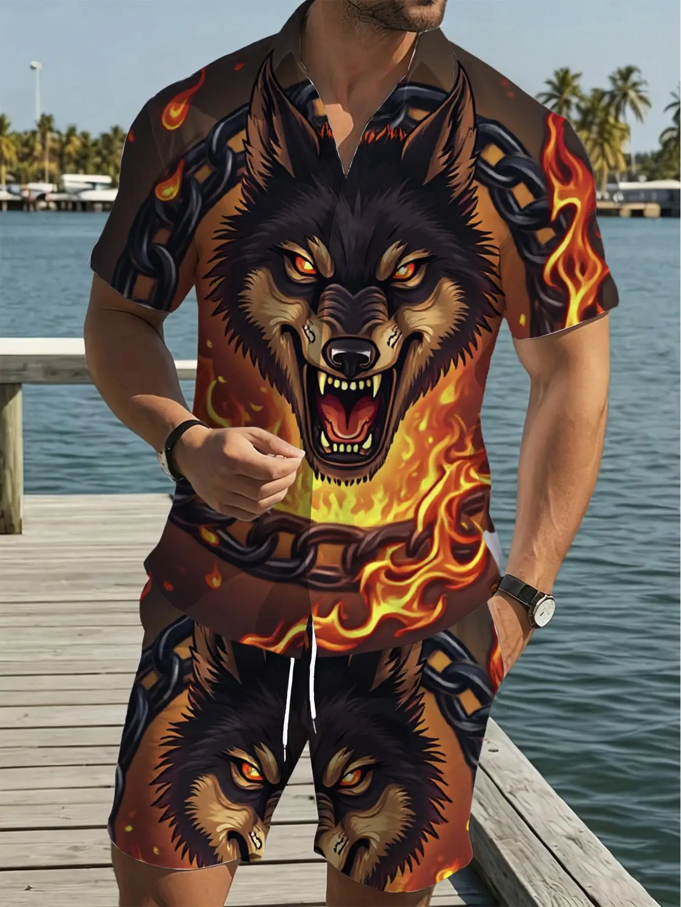 Men's Shirt Sets 2026 Spring/Summer sports two-piece men's suits jogging set 3D Printed Tracksuit men Graphic Y2k tracksuits
Men's Shirt Sets 2026 Spring/Summer sports two-piece men's suits jogging set 3D Printed Tracksuit men Graphic Y2k tracksuits