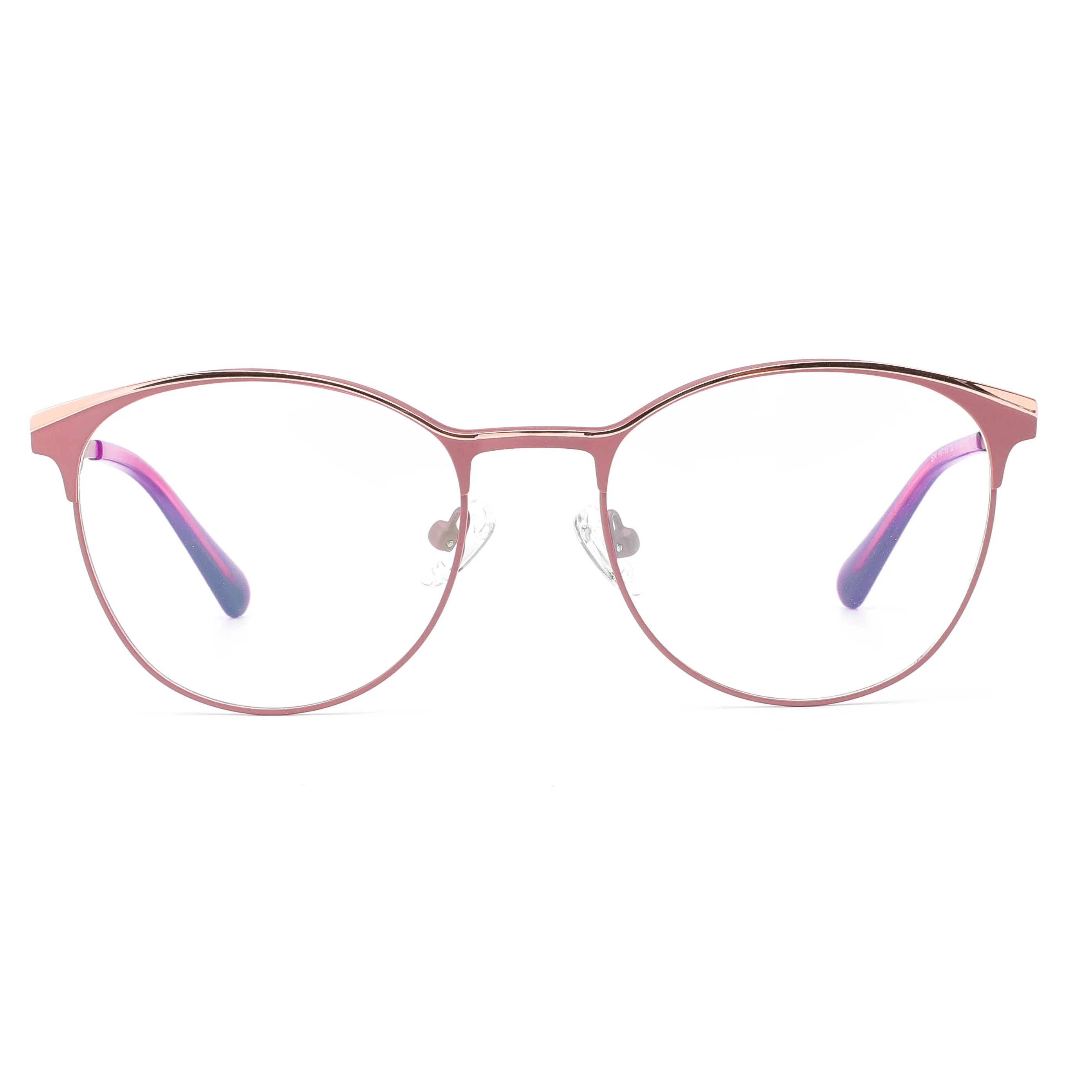 Heritage Two Tone Stainless Eyewear Forged Comfort Arms Art Deco Round Glasses 
Heritage Two Tone Stainless Eyewear Forged Comfort Arms Art Deco Round Glasses