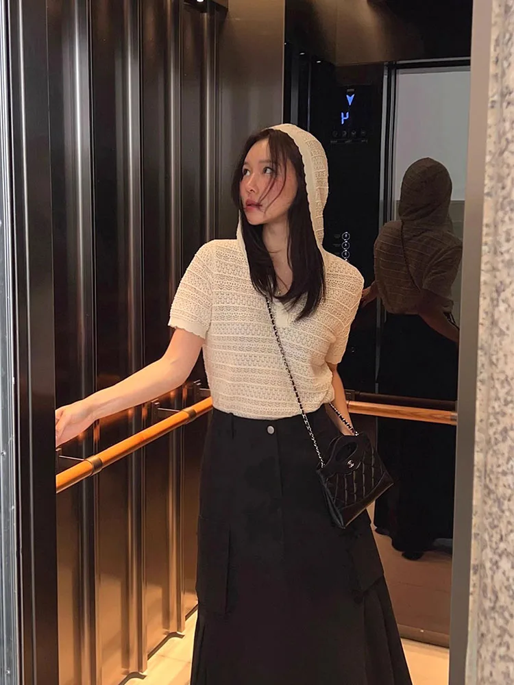 Liangliang Design Sense Hollow out Hoodie ort Sve Вязаный женский летний новый универсальный цветной топ с верхом
Liangliang Design Sense Hollow out Hoodie ort Sve Вязаный женский летний новый универсальный цветной топ с верхом