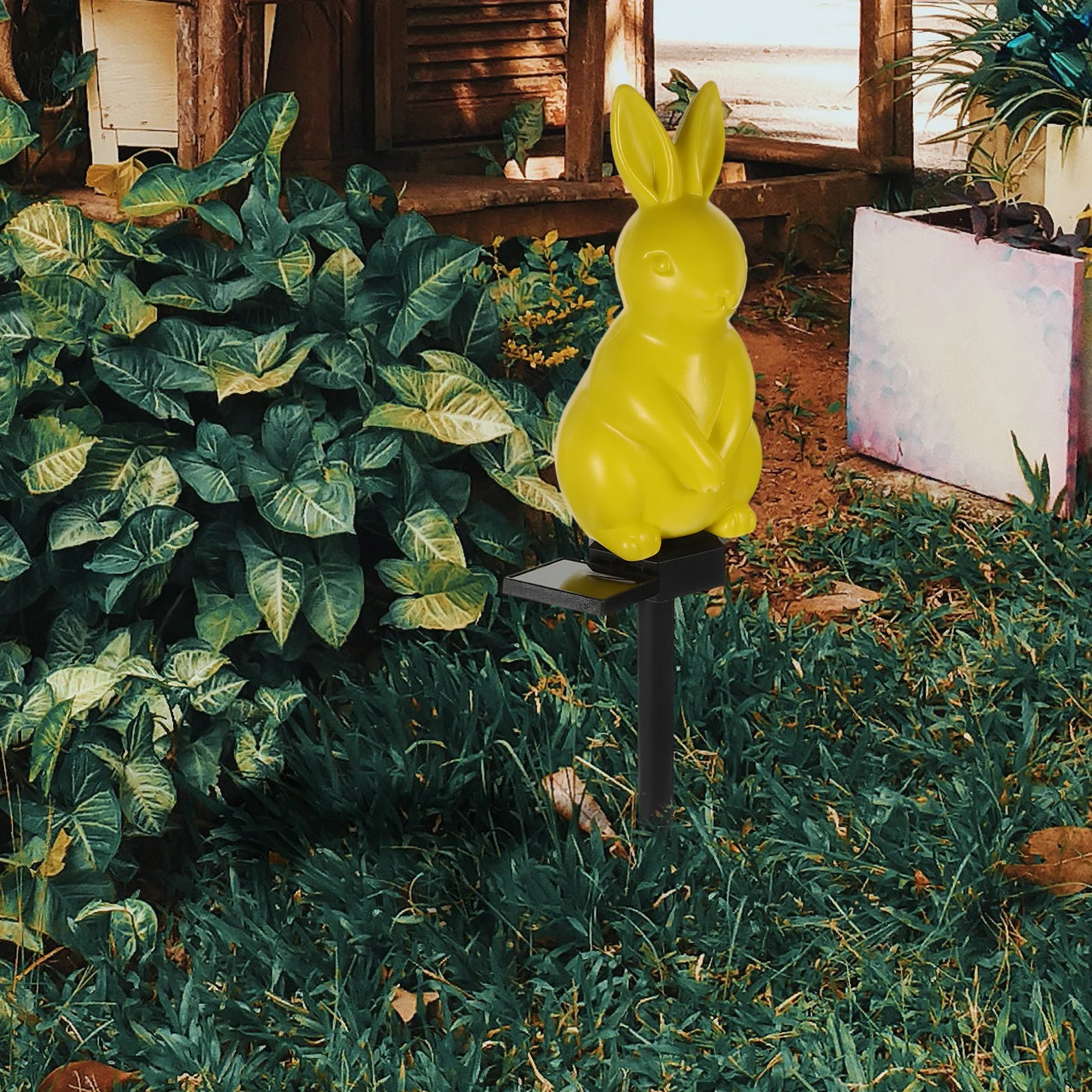 Solar Rabbit Floor Lamp Easter Lights Outdoor Bunny Garden Powered Whimsical Design Solar Energy Waterproof Landscape Decor LED
Solar Rabbit Floor Lamp Easter Lights Outdoor Bunny Garden Powered Whimsical Design Solar Energy Waterproof Landscape Decor LED