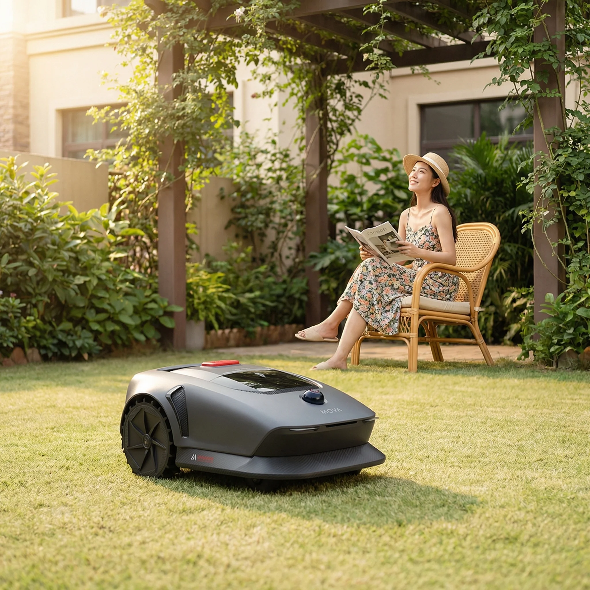 Робот-газонокосилка MOVA 1000 для садов площадью до 1000 м²: Умный робот для автоматической стрижки газонов
Робот-газонокосилка MOVA 1000 для садов площадью до 1000 м²: Умный робот для автоматической стрижки газонов