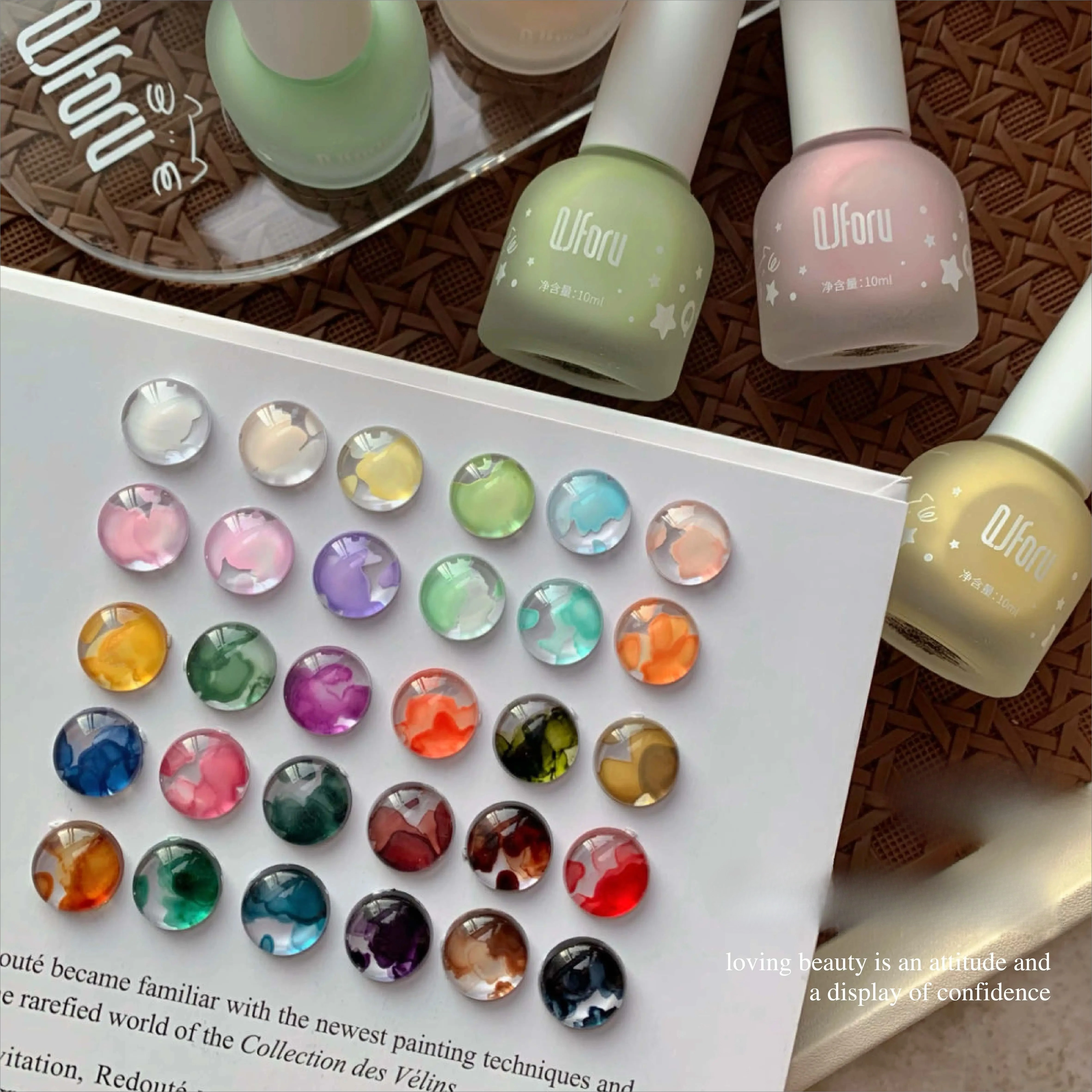 12/10Pcs Blooming Watercolor Ink Nail Polish Kits 10ml Blossom Gradient Nail Liquid Soak Off Colorful Smudge Bubble Gel Varnish
12/10Pcs Blooming Watercolor Ink Nail Polish Kits 10ml Blossom Gradient Nail Liquid Soak Off Colorful Smudge Bubble Gel Varnish