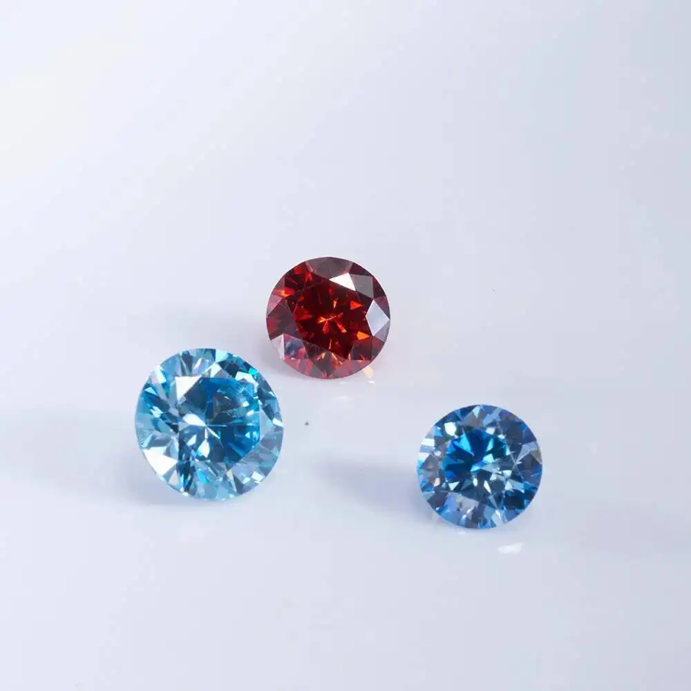 JoiasHome 0.1-5Ct Loose Stone Excellent Cut Diamond Wholesale Round Moissanite Royalblue/ Red /Yellow/Blue For DIY
JoiasHome 0.1-5Ct Loose Stone Excellent Cut Diamond Wholesale Round Moissanite Royalblue/ Red /Yellow/Blue For DIY